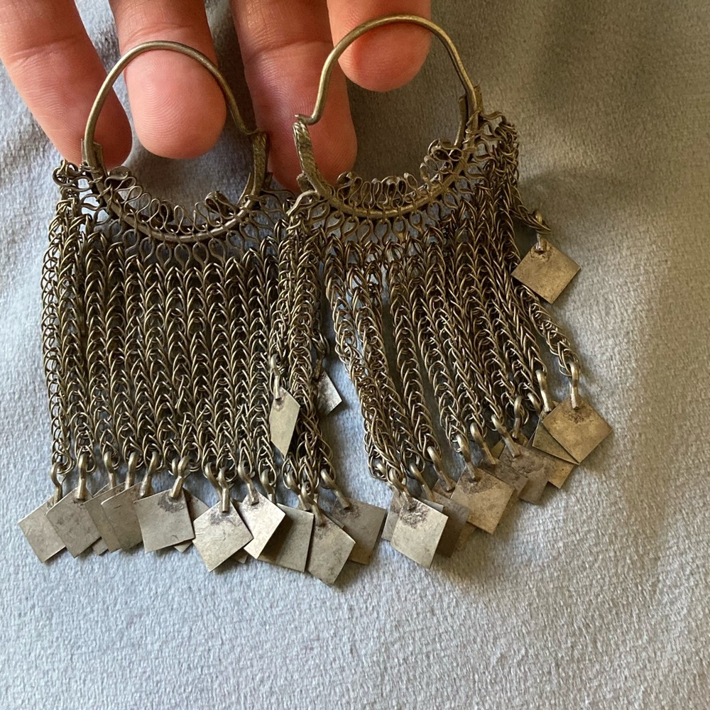 Kutchi tribal vintage earrings